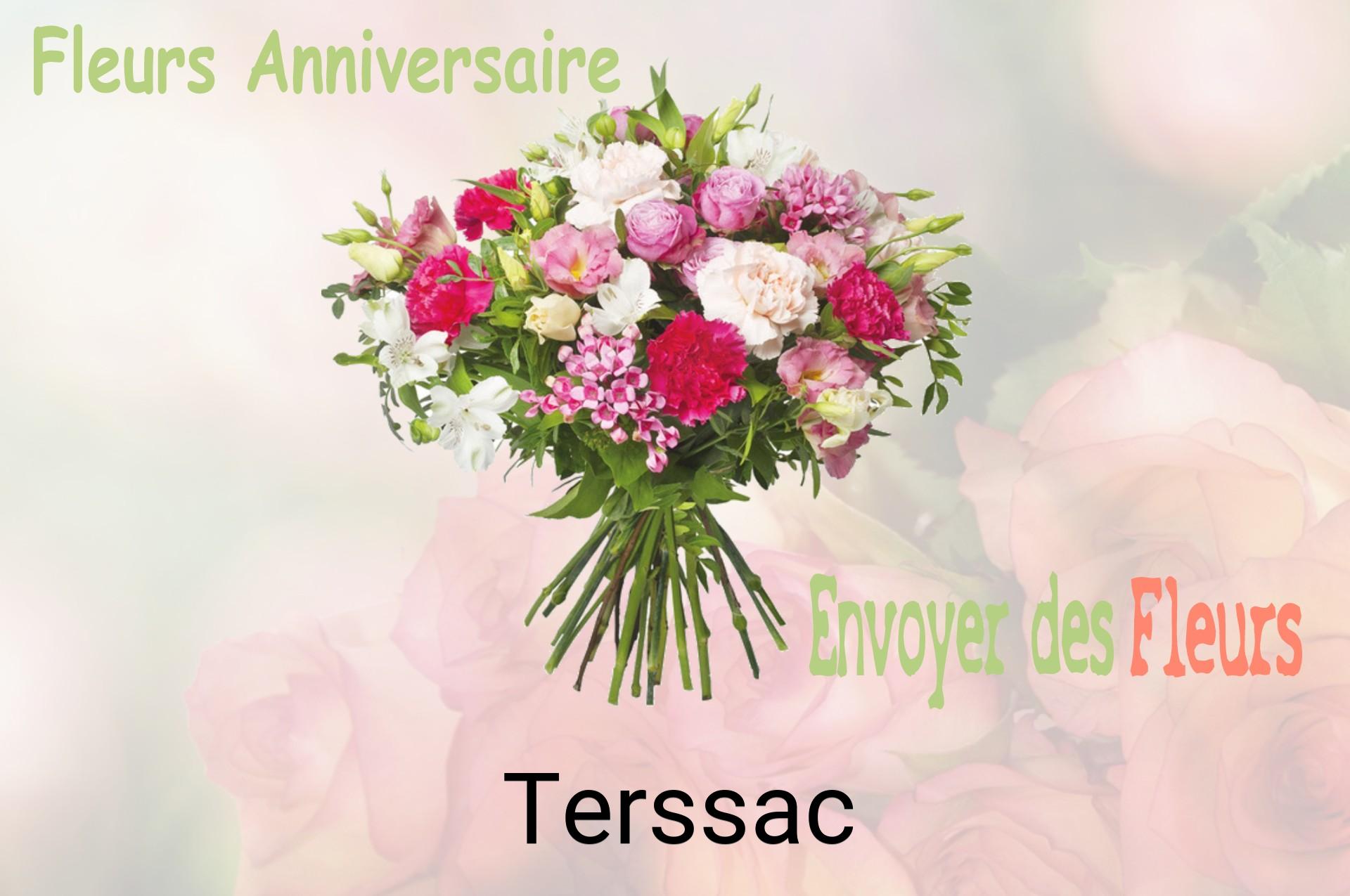Bouquet de fleurs d’anniversaire livré à Terssac